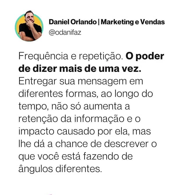 O que é Frequência e Repetição no Marketing